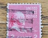 US Stamp John Adams 2c Used Bar Cancel 806 - $0.94