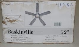 Minka 1461047 Baskinville 52 Inch Ceiling Fan Pewter Finish image 3