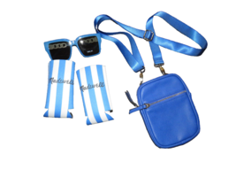 Wild Fable Blue Small Crossbody, Oversized Blue Sunglasses, Madewell Glass Cases - $24.99