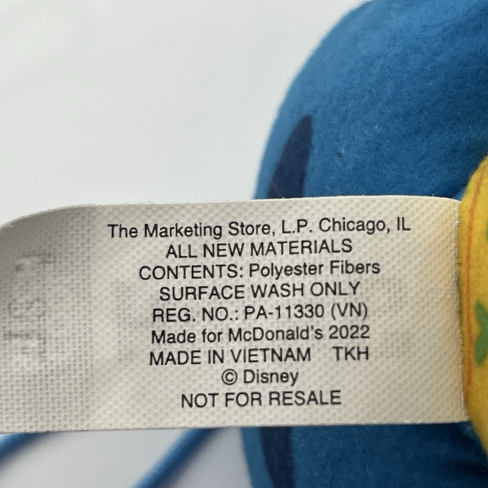Lilo And Stitch Hangtag Plush Lot Of 5 Mcdonalds Disney Ornament Keychain Item image 9
