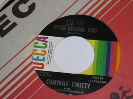Conway Twitty That&#39;s When She Started To Stop Loving You 45 Rpm Record Decca Lbl - £12.57 GBP