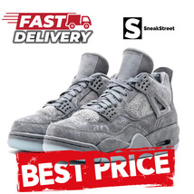 Sneakers Jumpman Basketball 4, 4s - Cool Grey (SneakStreet) high quality... - $89.00
