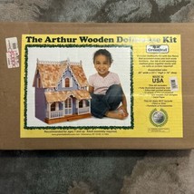 Vintage Greenleaf The ARTHUR Wooden Dollhouse Kit Unassembled - £43.41 GBP