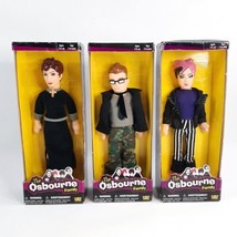 The Osbourne Family Plush Doll Lot Sharon Kelly Jack 9 Inch Joks FUN-4-ALL 2002 - £33.55 GBP