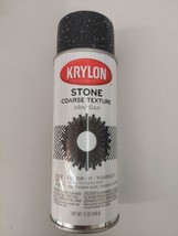 Krylon 18212 Obsidian Indoor &amp; Outdoor Coarse Stone Texture Spray 12 oz - £34.10 GBP