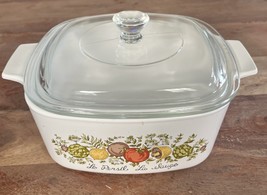 Vtg Corning Ware Le Persil La Sauge SPICE OF LIFE A-1 1/2-B 1.5 Quart Di... - $352.17 MXN