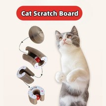 Magic Organ Cat Scratch Board Toy: Foldable, Interactive, and Bell-Equip... - £22.34 GBP