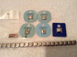 New Pugster Bracelet W/ 5 Charms &amp; 1 extender Dog charms - £11.11 GBP