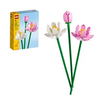LEGO Lotus Flowers Building Kit, Artificial Flowers for Decoration, Idea, Aesthe - £13.58 GBP