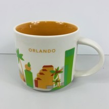 Starbucks Coffee Cup Mug Orlando You Are Here Collection 2013 Florida Palm Trees - £11.86 GBP