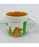 Starbucks Coffee Cup Mug Orlando You Are Here Collection 2013 Florida Pa... - $14.84