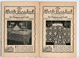 3 Issues The Work Basket Home &amp; Needlecraft Sept. 1946 June and Septembe... - £9.32 GBP