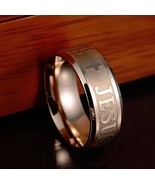 Jesus Stainless Steel Rings in 5 Styles Ships Free from the USA - $141.08 MXN