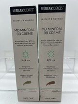 (2) Dark MD SOLAR SCIENCE Mineral BB Creme SPF50 1.23oz CC Moisturizer A... - $440.20 MXN