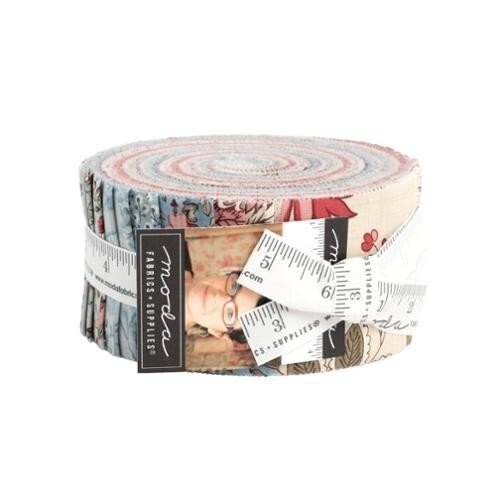 Jelly Roll - Antoinette by French General for Moda Cotton Fabric Precuts... - $49.97