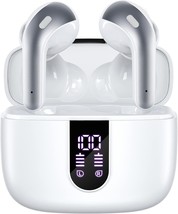 Tagry Bluetooth Headphones True Wireless Earbuds 60H Playback Led Power ... - $41.98