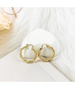 18k Layered Real Gold Filled  colors Hoop Earrings - $15.50 CAD