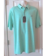 Greg Norman Play Dry Classic Fit Spacedye Polo Green Men&#39;s Sz XXL NWT MS... - $502.31 MXN