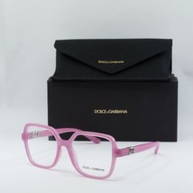 DOLCE&amp;GABBANA DG5105U 1912 Milky Pink 55mm Eyeglasses New Authentic - £145.57 GBP