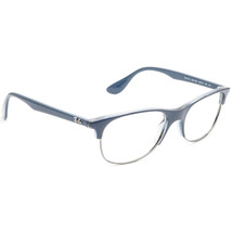 Ray-Ban Sunglasses Frame Only RB 4319 6407/80 Blue&amp;Gunmetal Browline Ita... - £176.98 GBP