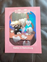Vintage 1992 Wimpole Street Creations Babies In Battenburg Craft Booklet - £6.67 GBP