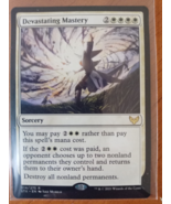 Devastating Mastery Magic The Gathering Strixhaven School Of Mages Rare ... - $2.46