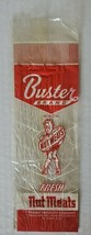 1950&#39;s Buster Peanuts 2 oz Cellophane Bag Indianapolis, Omaha, &amp; Des Moines PB6 - £11.94 GBP