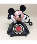 Segan Telemania Disney Mickey Mouse Desk Phone 0598 Untested Parts Only - £19.71 GBP
