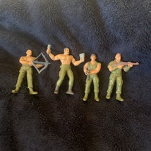 Vintage Mattel MI Guts Toy Soldiers 1986 Set Of 4, Lone Wolf - £29.28 GBP
