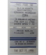 SLY &amp; ROBBIE MAXI PRIEST TAXI TOUR &#39;88 Freddie McGregor 1988 Ticket Stub... - $12.02 CAD
