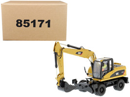 CAT Caterpillar M316D Wheel Excavator with Operator &quot;Core Classics Series&quot; 1/50  - £52.86 GBP