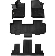 OREALTREND Floor Mats  for Chevrolet Traverse Bucket 18-24 Black TPE All... - £130.90 GBP