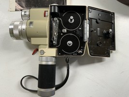Vintage Minolta Zoom 8 Camera Movie w/Leather Case Photography  - £42.00 GBP