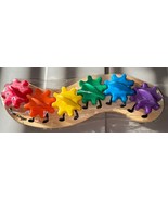 Melissa &amp; Doug Rainbow Caterpillar Gears Toddler Toy - $9.00