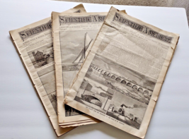 Antique Lot 13 Scientific American Newspaper Invention History Current Events - £22.12 GBP