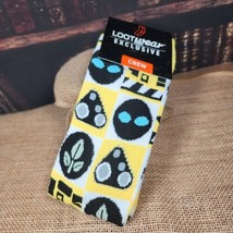 Disney&#39;s Wall-E Crew Socks - Size 6 - 12 - Lootwear Exclusive by Loot Crate - Ye - £7.23 GBP