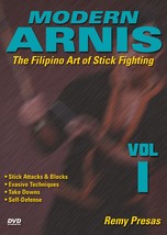 Modern Arnis Filipino Stick Fighting #1 attacks, takedowns ++ DVD Remy P... - $29.50