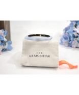 Alexis Bittar Steel Blue Lucite Soft Square Skinny Bangle Bracelet NWT - £98.76 GBP