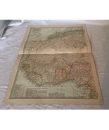 Vintage Africa Northwest The Map CENTURY DICTIONARY AND CYCLOPEDIA 1906 ... - £15.65 GBP