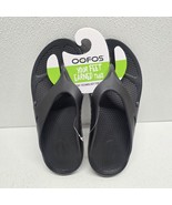 Oofos OOriginal Thong Unisex Sandals Black - Men&#39;s US 7/ Women&#39;s US 9 Fi... - $44.45