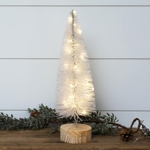 Led Bottle Brush Tree- Battery Operated with Timer - £27.17 GBP