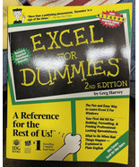 Excel for Dummies Paperback Greg Harvey 1994 Book - €4,29 EUR