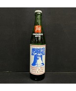 7Up Liberty Bell Bicentennial Commemorative 16oz Green Glass Bottle Full... - $24.67 CAD