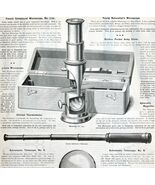 Telescopes Binoculars Opticals 1897 Advertisement Victorian Full Page DWII5 - €34,31 EUR