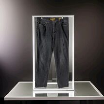 Seven7 Women's Jeans Blue Size 14 Straight Leg Stretch Logo High Rise 28... - $16.82