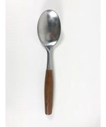 Dansk Designs Fjord 7-1/8” Spoon Oval Place Soup Germany Wood Handle Sta... - £23.45 GBP
