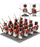 16pcs Napoleonic Wars French Fusiliers Line Infantry Soldiers Minifigures - £23.53 GBP