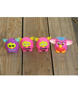 Lot of 4 ~ MCDONALD&#39;S Happy Meal Furby Toys 1998 &amp; 2013 CHINA ~ SHIPS FREE - £11.85 GBP