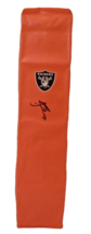 Michael Crabtree Las Vegas Raiders Signed Football Pylon Autograph Photo Proof - $99.99