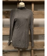 Unbranded Womans Gray Pullover Turtleneck Sweater Size L KG - $27.15 CAD
